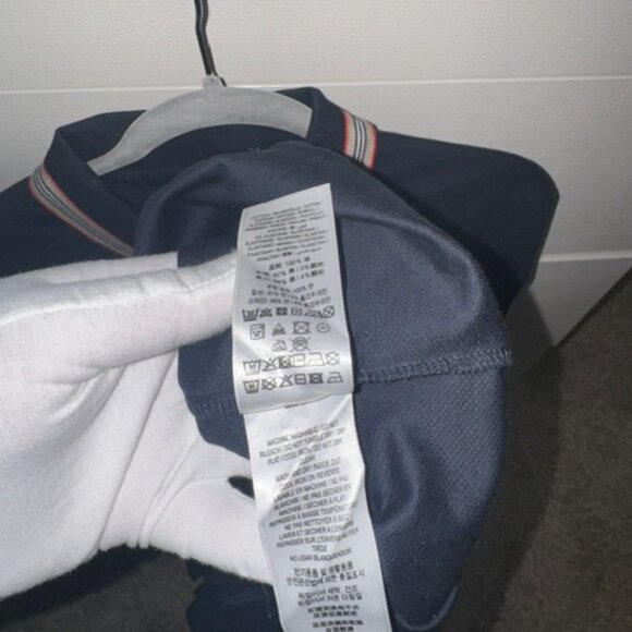 2x Vintage Burberry - Mint Condition - 1 Polo & 1 L/S Shirt - Men's Medium - Picture 3 of 16